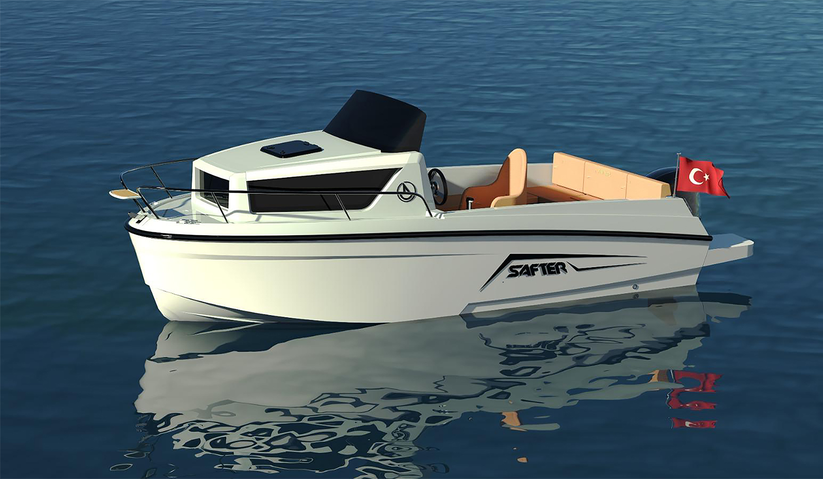 Safter Marin | SAFTER 495 CABIN CRUISER FİBER TEKNE Safter Marin | Safter 495 Cabin Cruiser Fiber Motor Yat Safter Marin